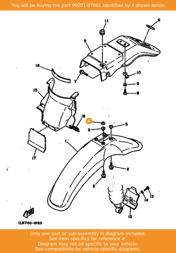 Yamaha washer plate - yamaha, washer,