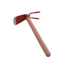 Hoe with Handle Soil Hand Fork Digging Dutch Cultivator