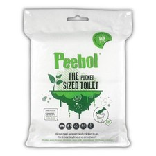 Shewee Peebol - Pocket Sized Toilet - 8 Pack