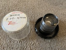 Leica Rangefinder Camera Lens Leitz Xenon Summarit Variant F=5cm 1:1.5 High Sped