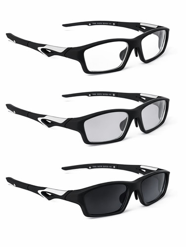 Photochromic black sports - black,