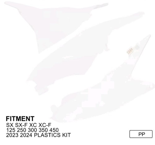 Rear side panels - panels, plastics