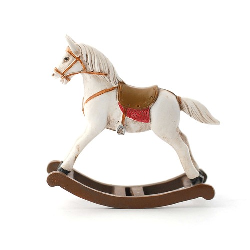 Dolls house rocking - dolls, horse