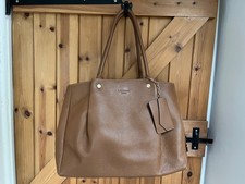 Nude/tan LK.BENNETT REGAN Large Grained Leather Tote Bag. Excellent Condition