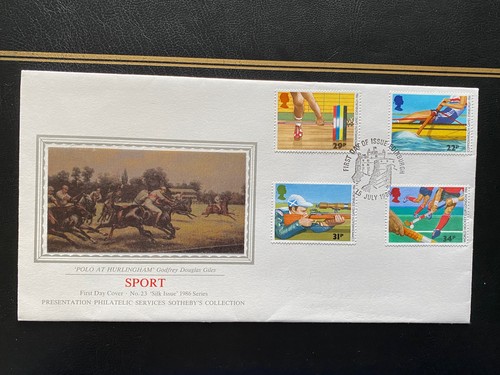 1986 fdc commonwealth games - 1986, gb