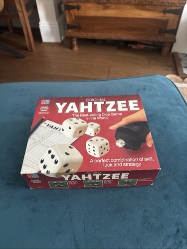 Vintage original yahtzee 1982 - yahtzee,