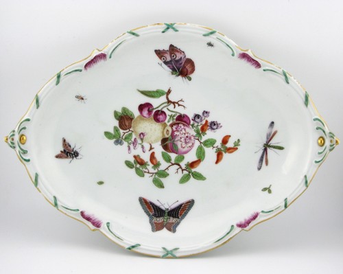Chelsea porcelain dessert dish