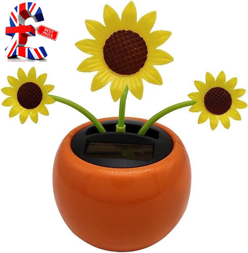Yellow solar powered dancing - solar,