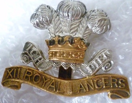 12th royal lancers - 12th, badge