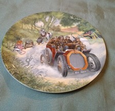 wedgewood plate wind in the willow Poop Poop 20.5cm