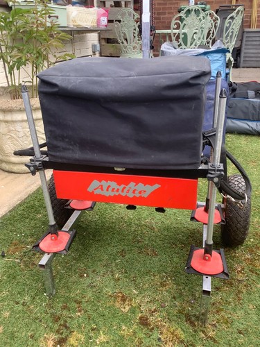 Used fishing seat box with - fishing,