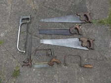 Vintage Hand Saws Brass backed Disston Groves & Son Turner &  Co Spear Jackson~1