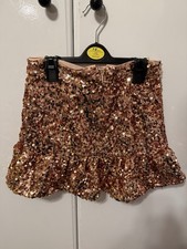 Girls River Island Sequin Shorts Age 7 BNWOT