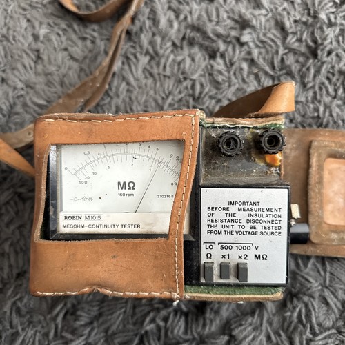 Robin m1015 megohm ohm meter - m1015, ohm-meter