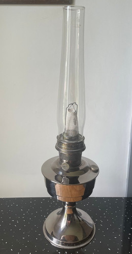 Vintage chrome aladdin oil - vintage,