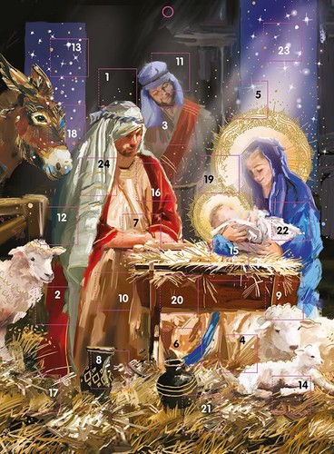 Traditional advent calendar - advent,