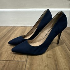 Dorothy Perkins UK 9 Blue 4.5” High Heels