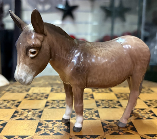 Lovely vintage beswick donkey - lovely,
