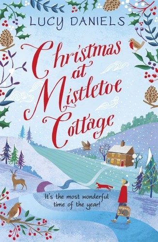 Christmas mistletoe cottage - at,