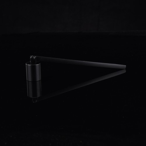 Silver stainless steel candle - silver,