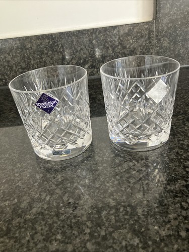 Pair edinburgh crystal - pair,