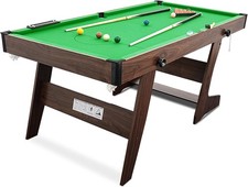 6FT Folding Pool Table Snooker