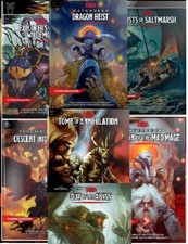 Dungeons & Dragons Adventure book D&D guide modules dnd 5e kit starter