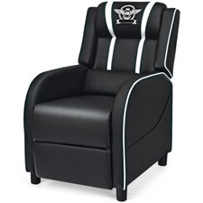 PU Leather Single Recliner