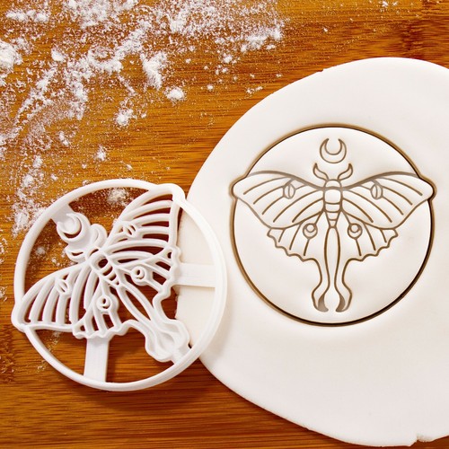 Luna moth cookie - moth,