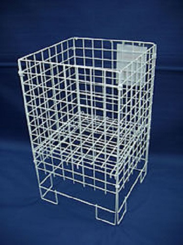 White square dump - dump, wire