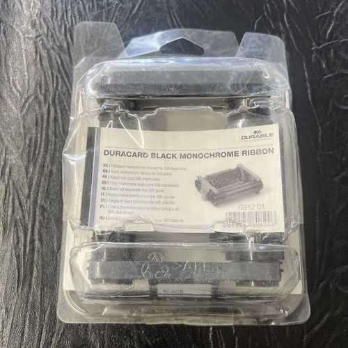 Durable duracard black ribbon - duracard,