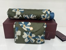 Brand New Radley Gift Set - Perfect Poppies - Umbrella & Tote Bag - Teal - Boxed