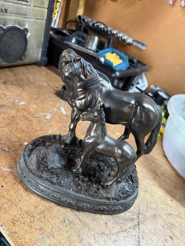 Trio running horses - trio,