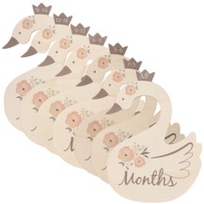 7 Pcs Wooden Baby Wardrobe