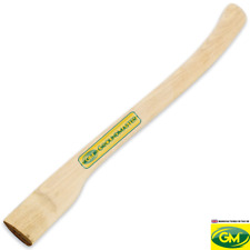 GroundMaster 12" Long Handheld Axe Handle - Strong Durable Hickory Shaft 300mm
