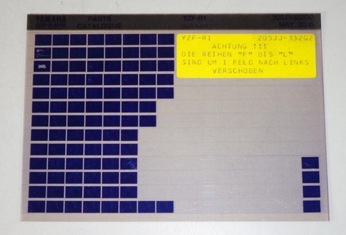 Microfich parts catalogue - microfich,