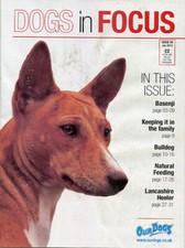 BASENJI DOG on Cover + 7 page