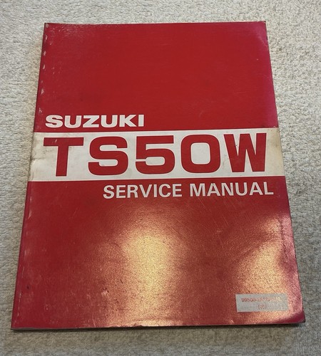 Factory suzuki ts50e workshop - factory,
