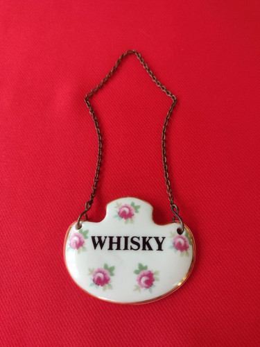 Vintage decanter label - vintage,