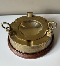 Vintage Brass Porthole Ashtray