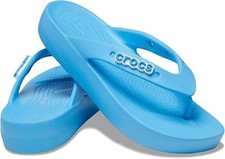 Crocs Women's  Classic Platform Flip Flop Oxygen US 4