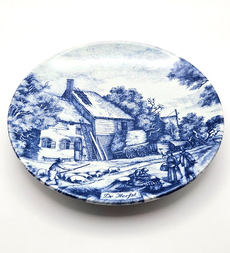 Vintage delfts blauw wall - delfts,