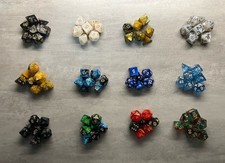 12 Sets of TTRPG Gaming