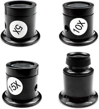 4Pcs Jewellers Loupe Jewellery