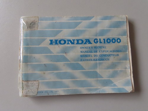 Vintage honda gl1000 gold - gl1000, wing