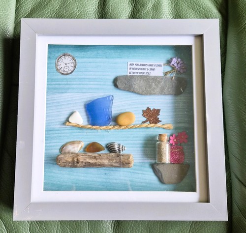 Grey deep box framed - grey,