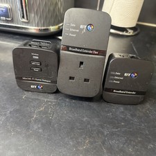 1 x BT Broadband Extender Flex 500 & x1 WiFi mini 500 hotspot & x1 mini WiFi ext