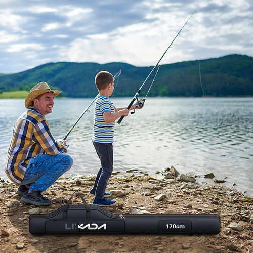 Fishing rod reel bag - fishing, folding