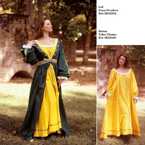 Green overdress theatre - overdress,