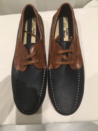 Cedar wood mens casual shoes - wood,